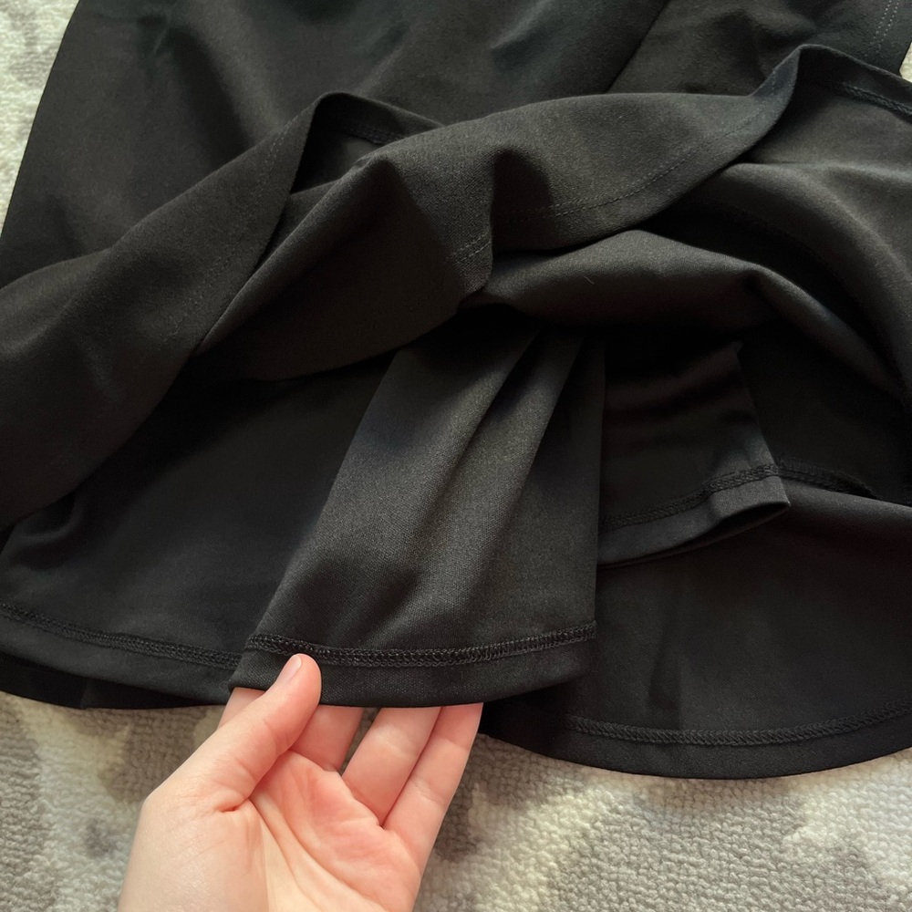 Lulus Black Ruffled Mini Dress - Picture 7 of 8